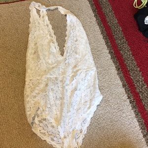 Free people lace bodysuit